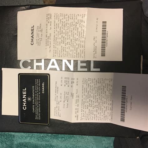 chanel bag receipt|cheapest chanel bag.